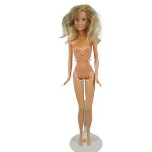 Vtg 2004 Mattel Barbie Movie Princess & Pauper RESTYLE Anneleise Doll WORKS READ